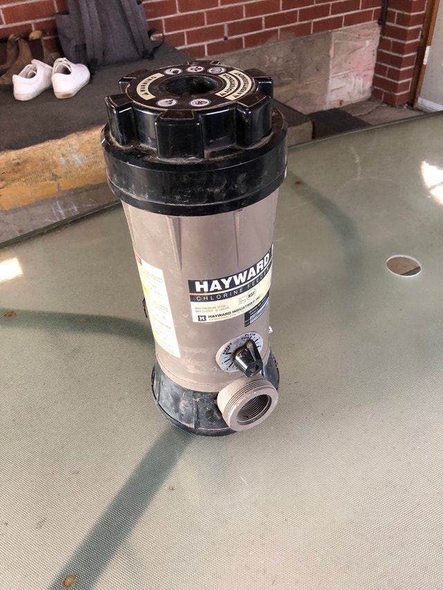 Chlorinator and Pool Net and Scrubber Hot Tubs & Pools Cambridge