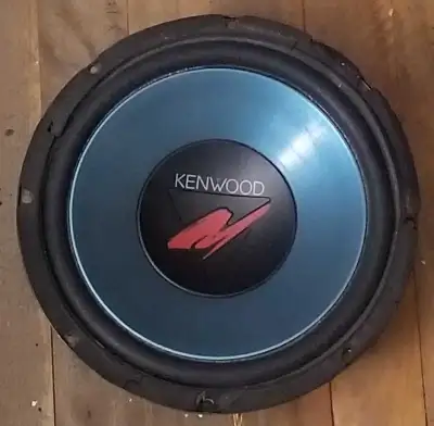 Kenwood KFC-W2502 Car 18Hz Sub-Woofer Speaker 400W 4 Ohm 10"