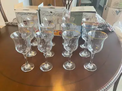 Crystal Clear Wine Glasses, View more