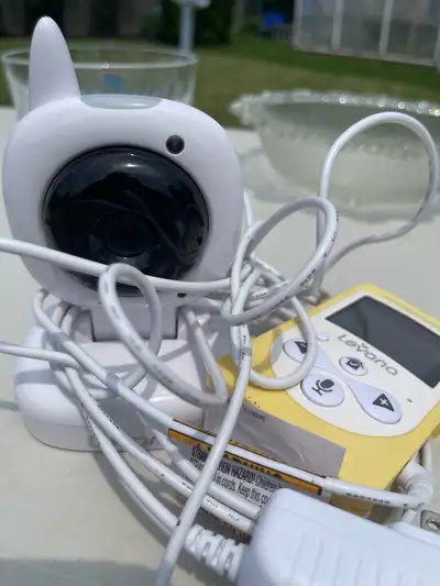 I'm selling a used Levana baby monitor that's in good working condition, offering parents peace of m...