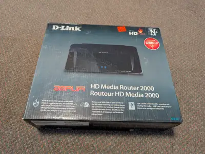 D-Link HD Media Router 2000 (DIR-827) - open box -, View more