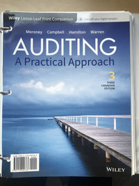 Auditing A Practical Approach 3rd Edition