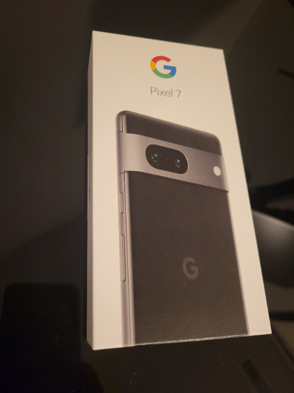 Google Pixel 7 - 128GB - Obsidian - Brand New In Box in Cell Phones in Kingston