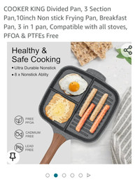 FRYING PAN NON STICK NEW
