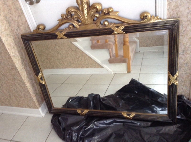 Bombay Company Large Kennedy Collection Mirror RARE Home Décor