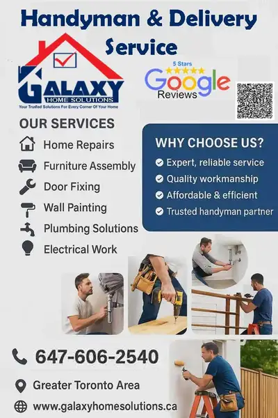 Handyman & Delivery Services, View more