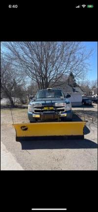 2011 Chevy Silverado plow truck 