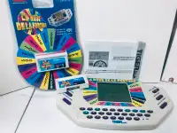 1995 Vintage Wheel Of Fortune Portable Game+instruction+2 cartri