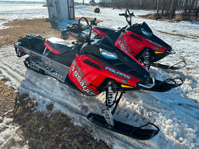 2014 Polaris Assault 800 RMK 155” in Snowmobiles in Edmonton