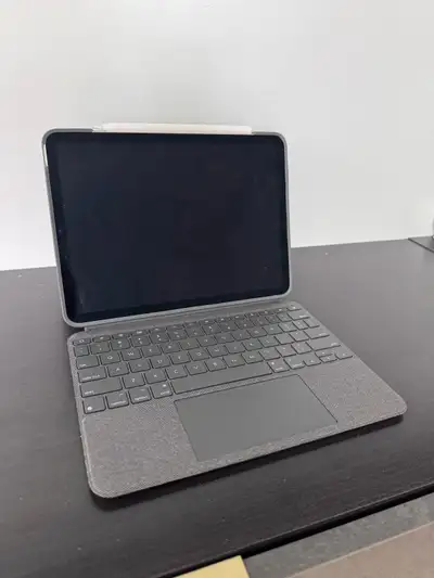iPad Air Gen 5 with Logitech Combo Touch and Apple Pencil, View more