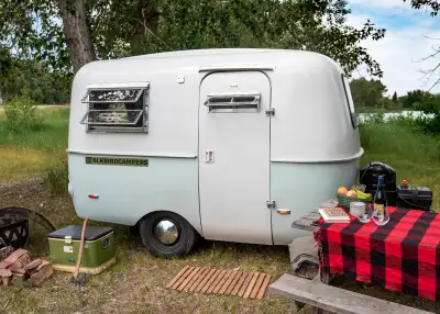 Get rollin’ with Smithers the Boler Roll into your campsite like it’s 1973 with a fully renovated vi...