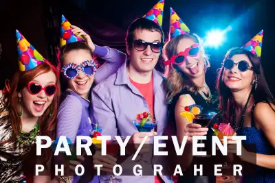 PARTY/EVENT PHOTOGRAPHER FOR HIRE, View more