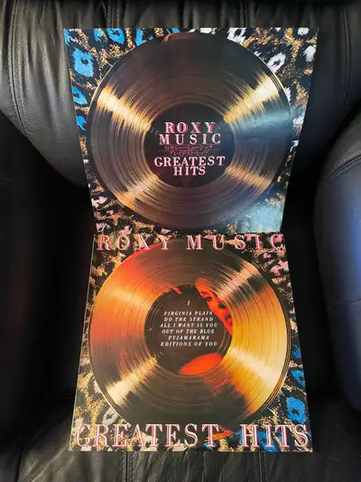  Roxy Music greatest hits vinyl LP record Japan or Great Britain, View more
