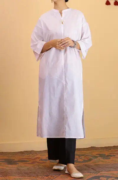White kurta new , View more