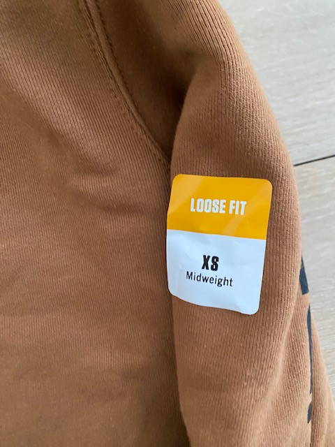 New Men's Carhartt Midweight Sleeve Logo Hooded Sweatshirt - XS in Men's in London - Image 3