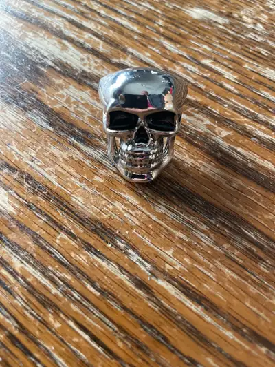 skull ring size 12, View more