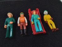 Vintage Lot of 4 Fisher Price Adventure People figures