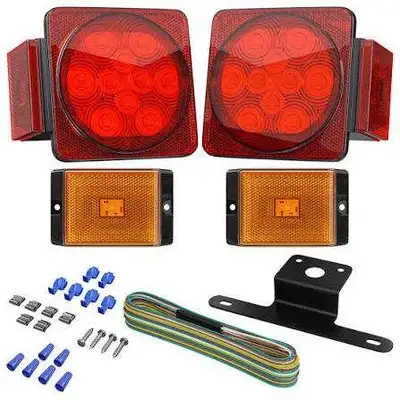 NeW Never Used Submersible LED Trailer Light Kit Complete $73.44 at Princess Auto with tax Asking:$5...