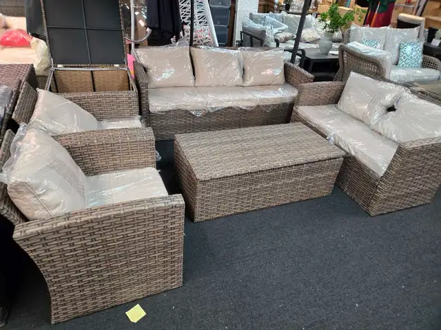 6 Pieces Patio Sofa Set62864361254785121