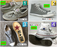 Converse Shoes⎮  Mens Various Size 《$40 -    $50》PickUpOnly