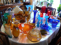 Magnifiques pièces de collection faits main verre style Murano