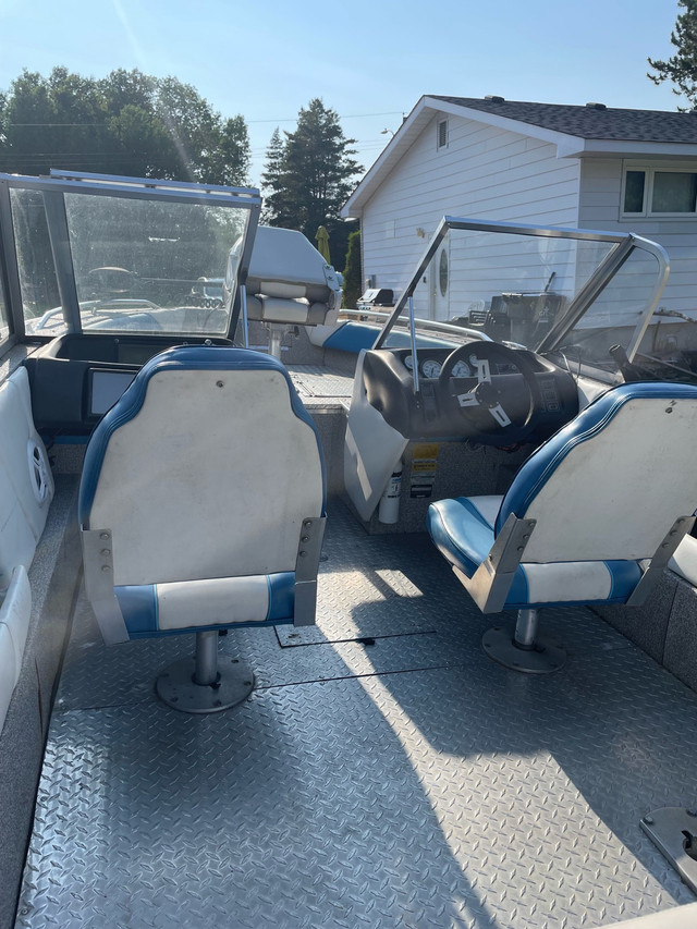 1991 Spectrum Aluminum Boat For Sale in Powerboats & Motorboats in Thunder Bay - Image 4