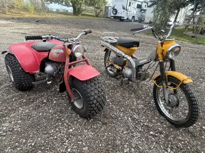 Bike Year: 1977. SOLD • Model: Honda ATC 90 • Engine: 90cc 4-stroke • Transmission: Semi-automatic,...