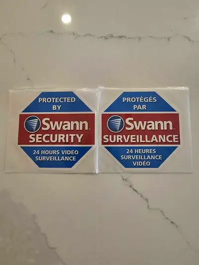 Swann Security Stickers, View more