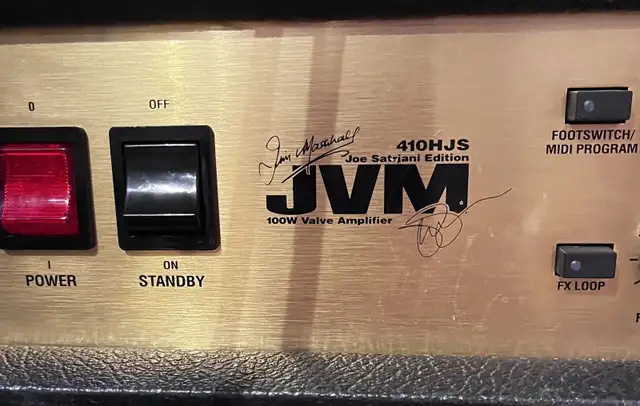 MARSHALL JVM410HJS Joe Satriani Head in Amps & Pedals in Markham / York Region - Image 3