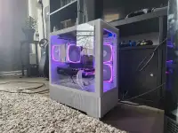 High-end gaming pc with rgb
