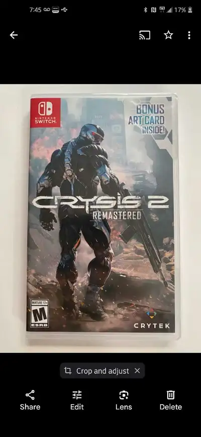 Crysis 2, remastered,  Switch, NEW Sealed, View more