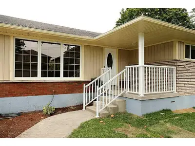 A spacious and bright furnished master bedroom in a 3-bedroom bungalow house (main floor) is availab...