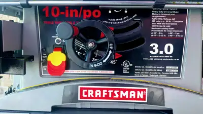 CRAFTSMAN 10 IN. 3 HP. TABLE SAW, View more