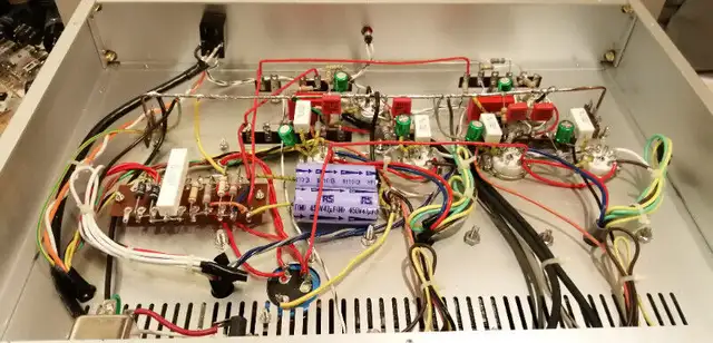 EL84x4 Stereo Power Push-Pull Tube Amplifier .Max.17W/Channel in General Electronics in Markham / York Region - Image 6