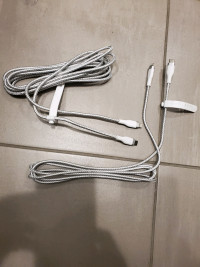 Sold IPhone lighting cables. C type USB. Good quality.