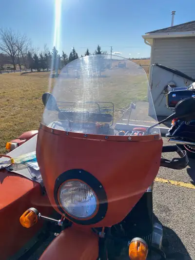 Ural sidecar motorcycle Gear Up (2wd) Low Kilometers Well maintained New rear tire, front and sideca...