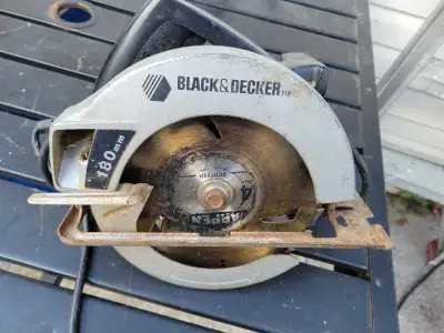 Black N Decker skillsaw works as it should , View more