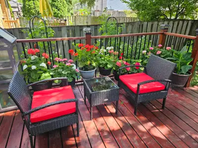 Patio conversation set 3 pcs, View more