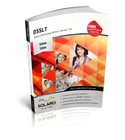Ontario OSSLT — Secondary School Literacy Test (SOLARO Study Gui, View more