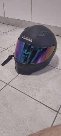 JieKai Motorcycle helmet DOT certified, tinted+clear visor