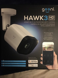 2x. Geeni Hawk 3 Hd smart wifi security cameras.   