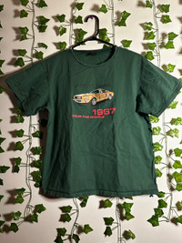 Green Car Graphic T-Shirt