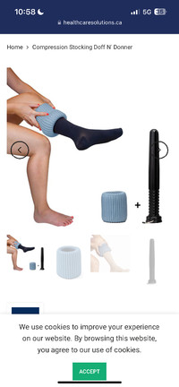 Compression stocking donner and doffer