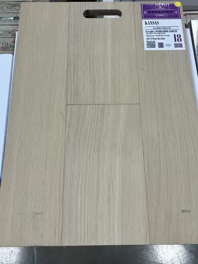 NAF ELEGANT "KANSAS" WHITE OAK ENGINEERED HARDWOOD FLOORING, View more