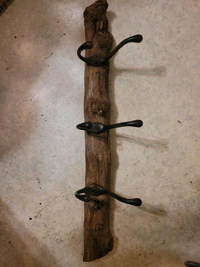 Rustic coat hanger Unique made by M:ARS., View more