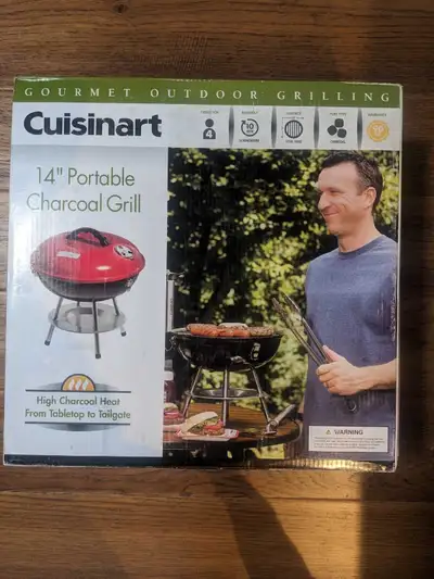 charcoal portable grill brand new, View more