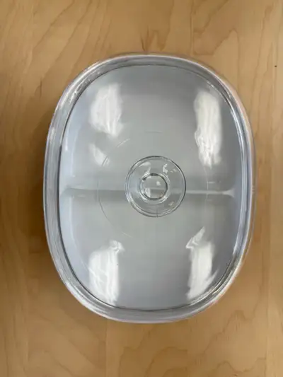Corning French White Divided Dish with Lid, View more