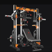 *NEW* Multi-Functional Squat Rack Smith Machine Home Gym