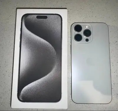 Apple iPhone 15 Pro Max 512GB, View more