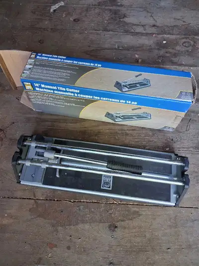 Powerfist 14 inch Manual Tile Cutter, View more